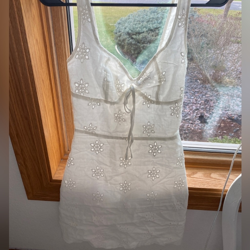 Brand New Princess Poly Storrs Mini Dress White